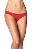 Stretch Cotton Panty with Train & Oversized Bow in S