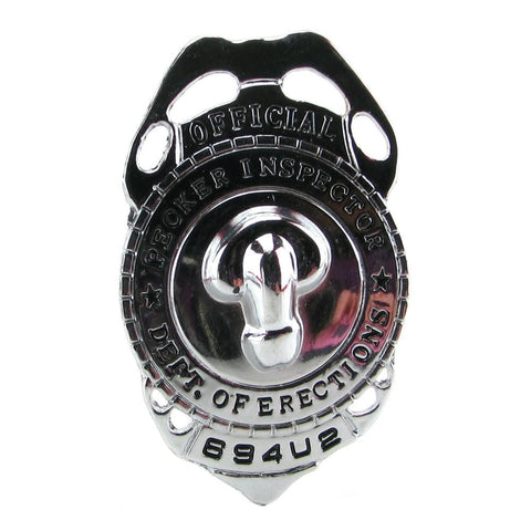 Pecker Inspector Badge