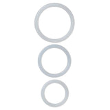 Silicone Support Rings in Clear