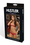 Love to Hustle: Mesh & Straps Bikini Set in OS