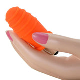 Climax Silicone Vibrating Love Bullet in Orange Pop