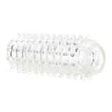 Dr. Joel Kaplan Clear Stroker Reversible Masturbator in Cle