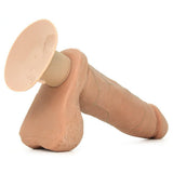 The Realistic 8 Inch Vibrating UR3 Cock in Brown