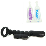 Remote Double Penetrator Cock Ring in Black