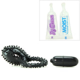 Buzz Bomb Cock Ring in Black