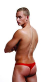 Red Low Rise Thong in S/M