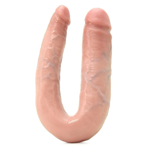 King Cock Large Double Trouble Dildo in Flesh