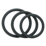 Optimale Thin 3 C-Ring Set in Black
