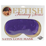 Fetish Fantasy Satin Love Mask in Purple