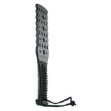 Fetish Fantasy Textured Rubber Paddle in Black