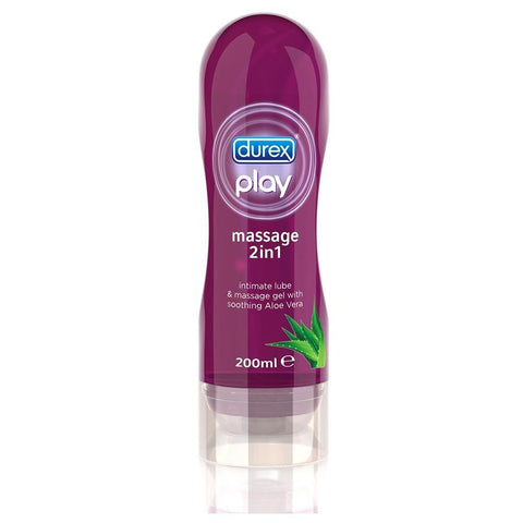 Play 2 in 1 Intimate Lubricant & Massage Gel in 6.76oz/200m