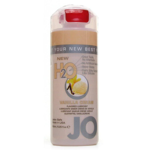 H2O Vanilla Cream Flavored Lubricant in 5.25 fl/150ml