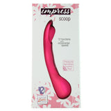 Impress Scoop 12 Function Pressure Sensitive Vibe in Pink