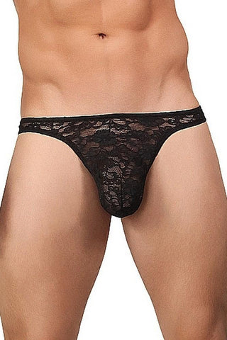 Stretch Lace Bong Thong in S/M