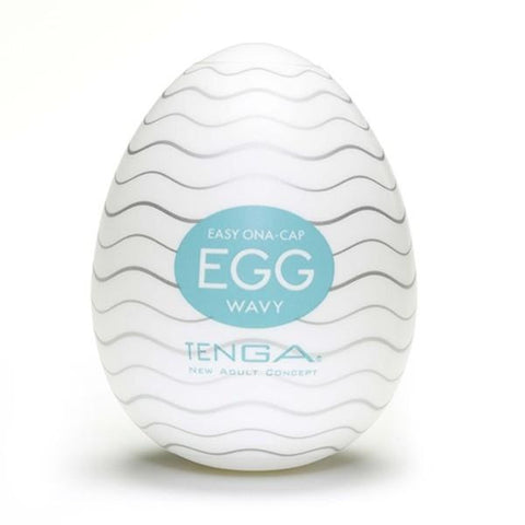 Egg Disposable Masturbator in Wavy