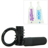 The Wingman Vibrating Cock Ring in Black
