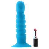 D3 DIL Silicone Dildo in Neon Blue