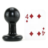 Round Butt Plug Small in Black