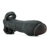 Vibrating Real Feel Fanta Flesh 2 Inch Extension in Black