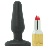 Platinum Silicone The Tru Plug Taper in Black
