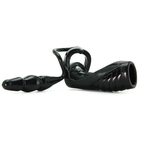 Extreme Enhancer with Anal Plug in Black