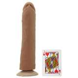 The Realistic 10 Inch UR3 Vac-U-Lock Cock in Brown