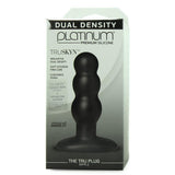 Platinum Silicone The Tru Plug Ripple in Black