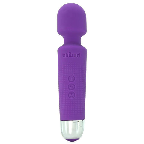 Mini Halo Wireless 20X Silicone Massager in Purple