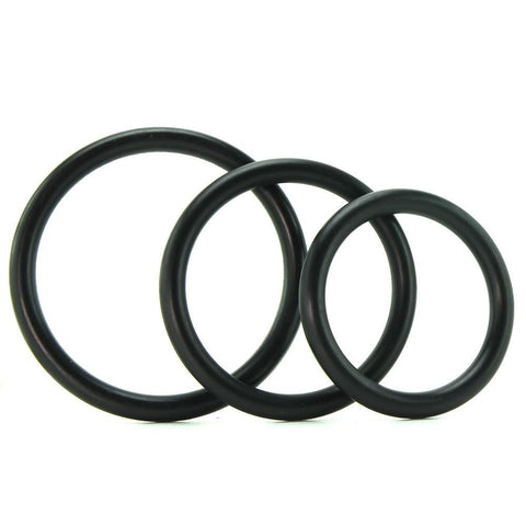 Rubber Cock Ring 3 Pack