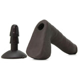 The Realistic 7 Inch Slim UR3 Vac-U-Lock Cock in Black