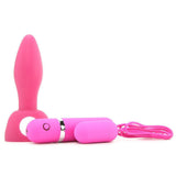 Platinum The Touch Vibrating Plug in Pink