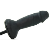 Maxx Men Inflatable Vibrating Pleaser Plug in Black