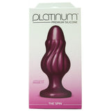 Platinum Silicone The Spin Plug in Purple