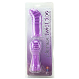 Climax Ribbed Twist Tips in Purple