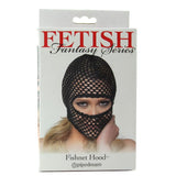 Fetish Fantasy Fishnet Hood in Black