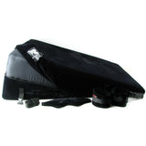 Black Label Ramp in Black Microfibre