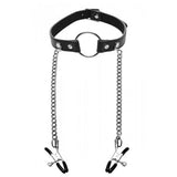 Seize O-Ring Gag & Nipple Clamps