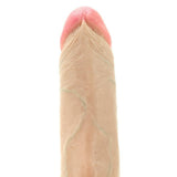 The Realistic 8 Inch Vibrating Cock in White