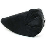 Jaz Motion in Black Microsuede