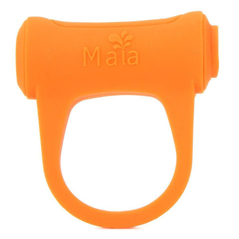 Adam Rechargeable Vibrating Cock Ring in Orange