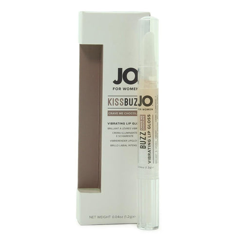 Kiss Buzz Lip Gloss .04oz/1.2g in Crave Me Chocolate