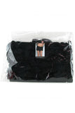 Black Mesh Ruffled Skirt in OSXL