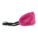 Sex & Mischief Satin Blindfold in Hot Pink