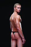 Black Fishnet Sport Thong in M/L