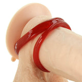 RingO2 C-Ring with Ball Sling in Red