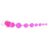 PinkCherry Jelly Anal Beads in Pink