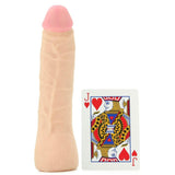 7 Inch Thin UR3 Vac-U-Lock Dildo in White