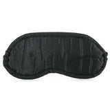 Sex & Mischief Satin Blindfold in Black