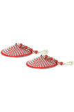 Small Round Crystal Nipple Covers in Red