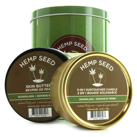 Hemp Seed Holiday Tin in Guavalava
